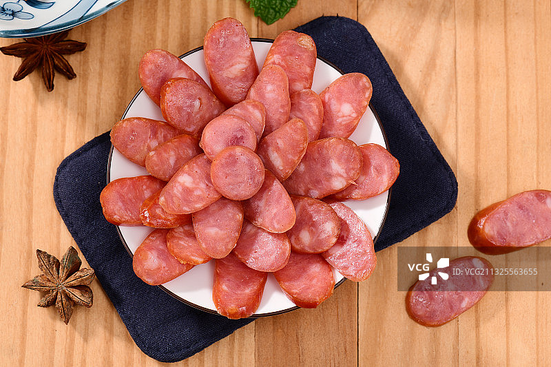 切片香肠图片素材