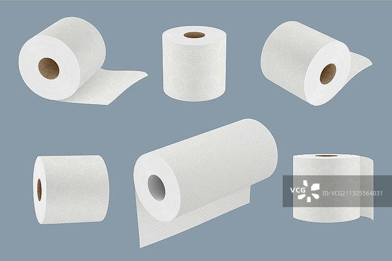 白色柔软厨房用纸图片素材