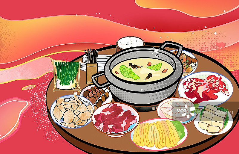 年夜饭 团圆饭 餐桌食物图片素材