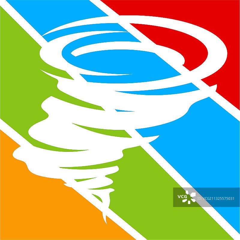 创意龙卷风标志模板图片素材