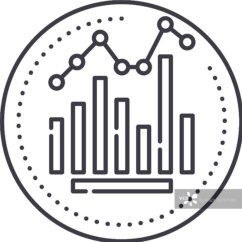 细线线性分类图标图片素材