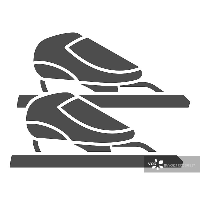 冬季运动滑板图标图片素材