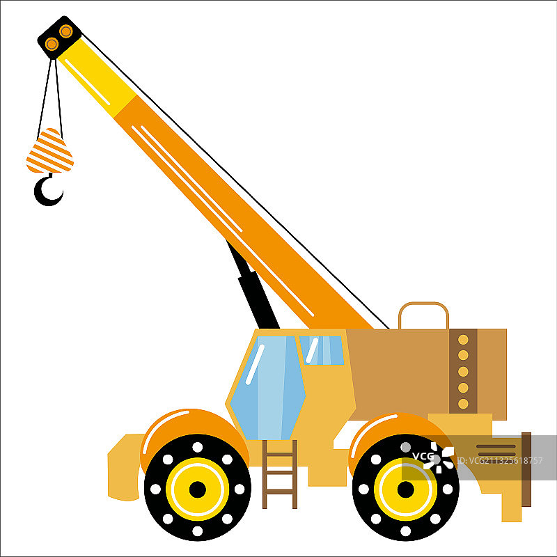 起重机建筑设备图片素材