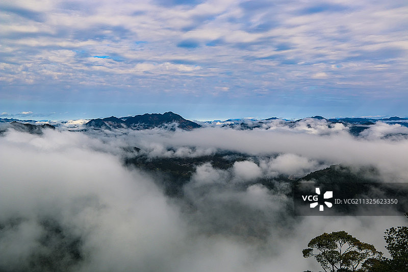 福建省石牛山云海图片素材