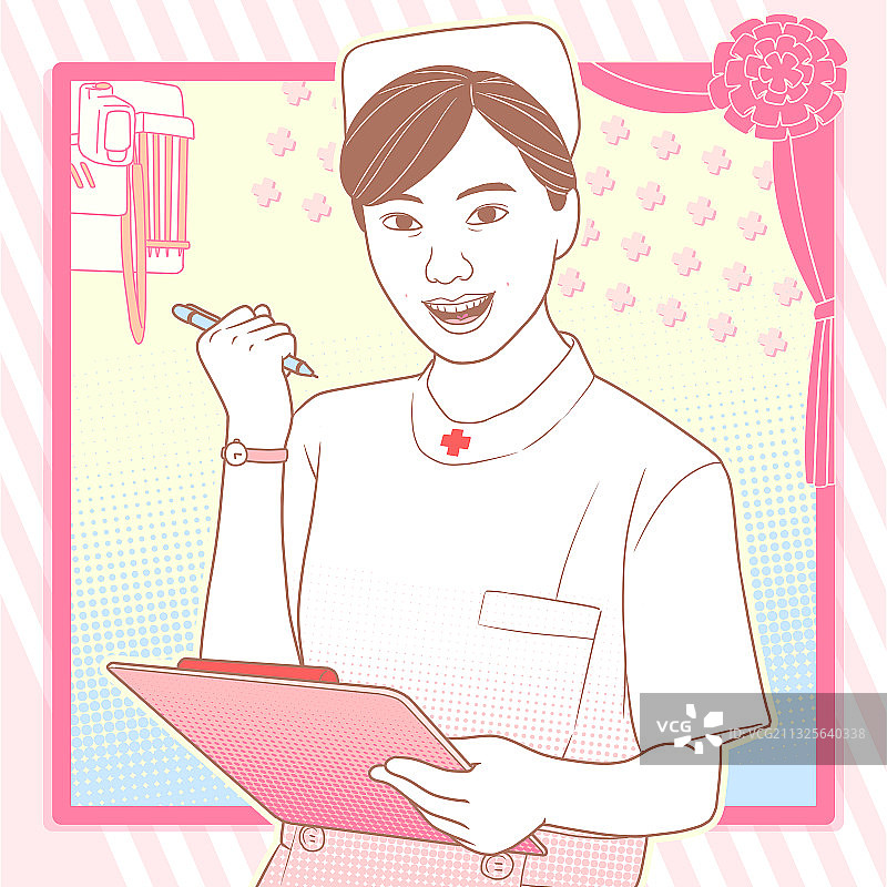 劳动节海报-护士图片素材