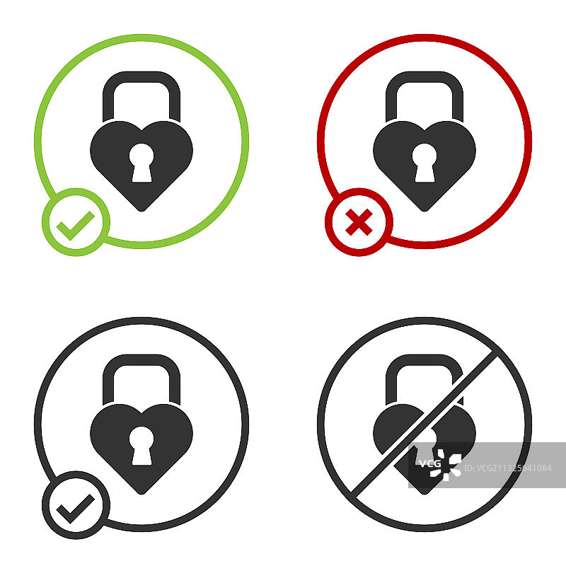 心形黑色城堡图标图片素材