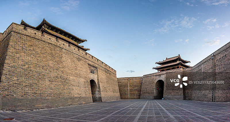 中国山西大同古城清远门图片素材