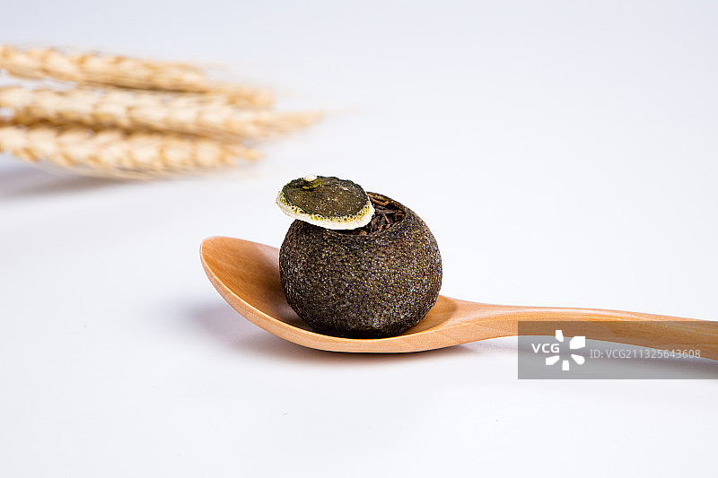 小青柑茶图片素材