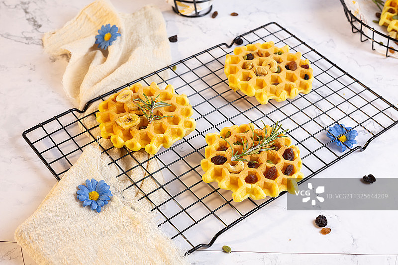 华夫饼图片素材