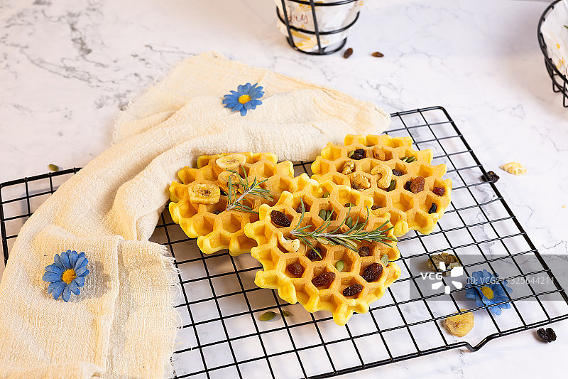 华夫饼图片素材