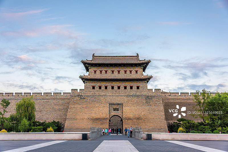 中国山西大同古城清远门图片素材