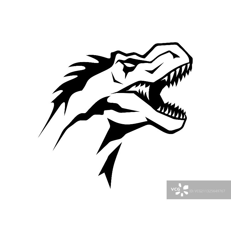 霸王龙标志模板图片素材