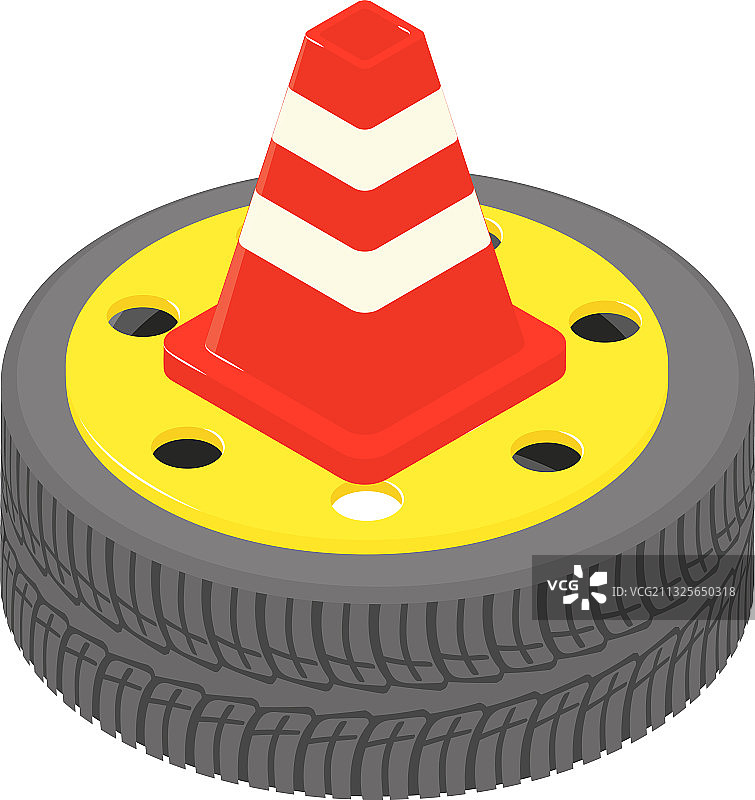 交通标志图标2.5D风格图片素材