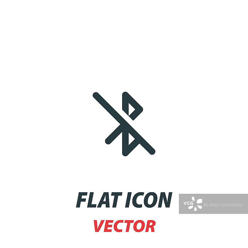 禁止蓝牙图标图片素材