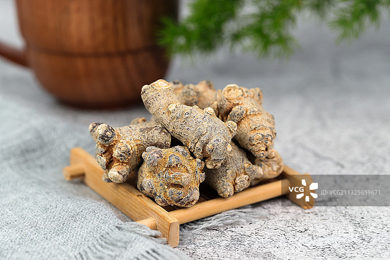 中药材三七图片素材