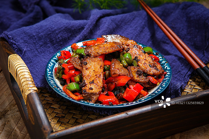 盐煎肉图片素材