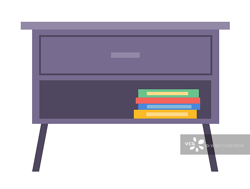 黑色办公储物柜与书籍文件柜图片素材