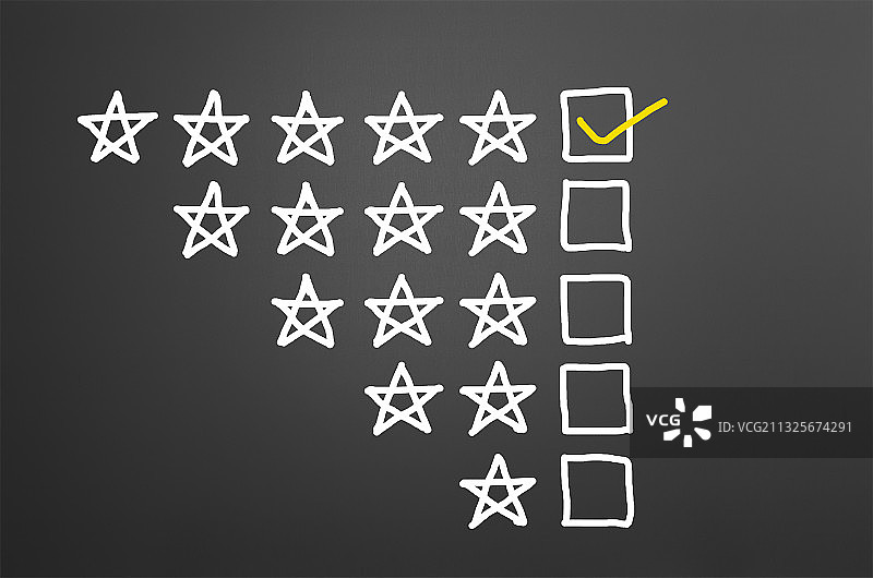 五星选择图片素材