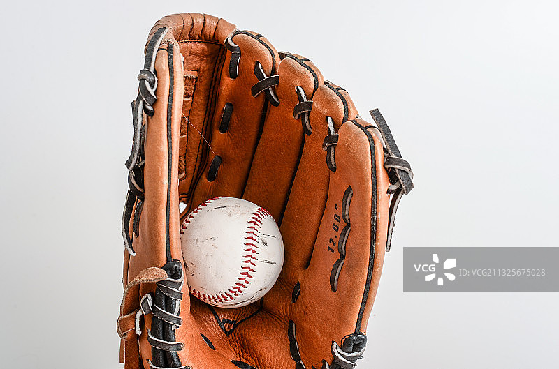 棒球和棒球手套图片素材