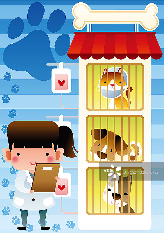 宠物医生图片素材