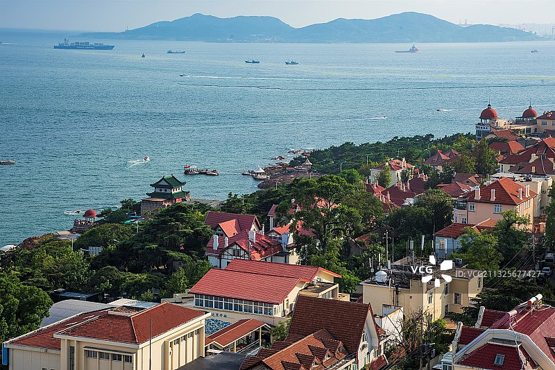 滨海城市图片素材