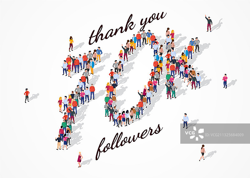 7万粉丝群体的商务人士图片素材