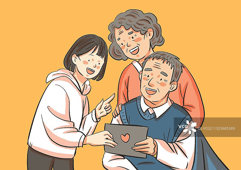 智慧养老图片素材