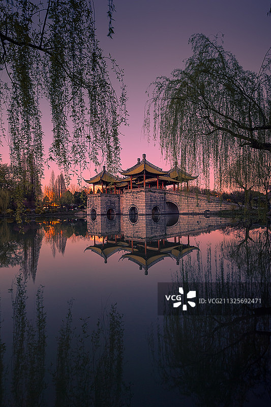 五亭桥图片素材