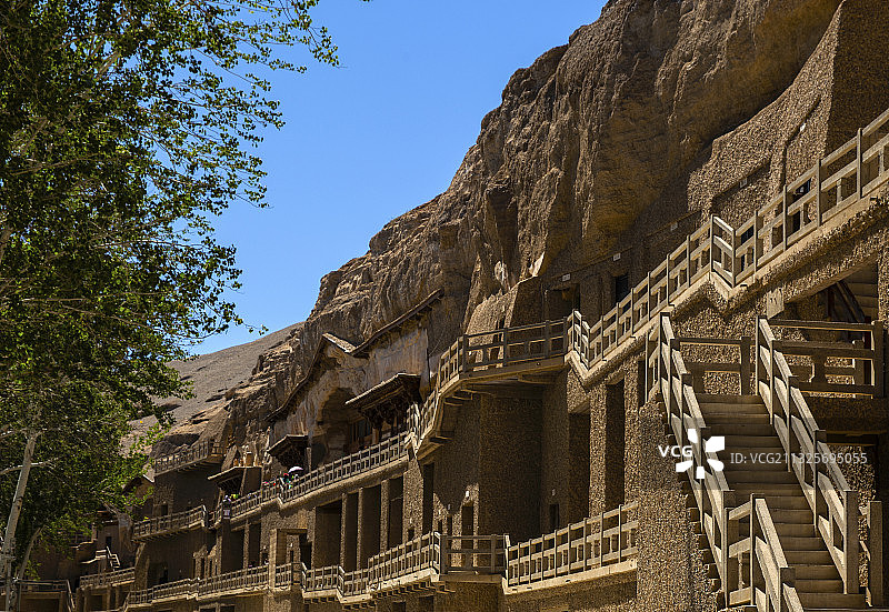 敦煌研究院 兰州图片素材