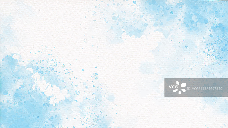 蓝色水彩飞溅纸张图片素材