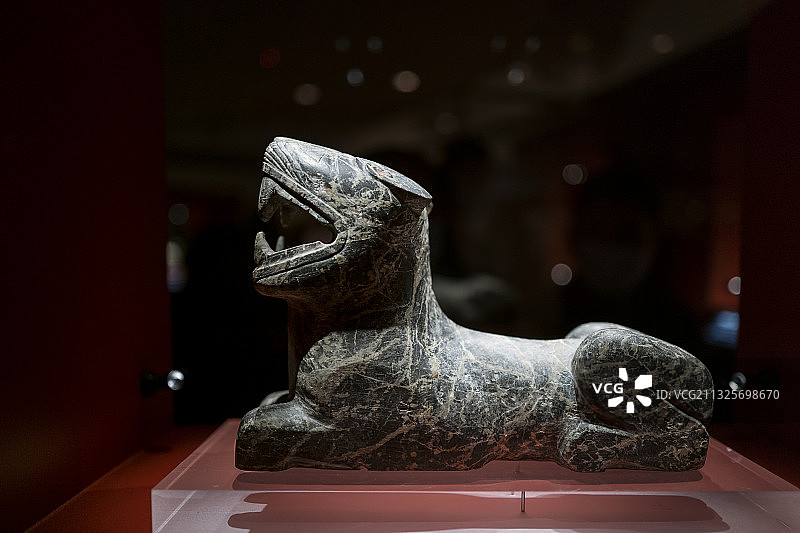 金沙遗址之石虎图片素材