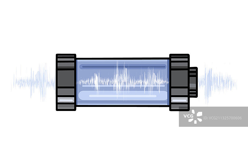 卡通充电电池轮廓图片素材