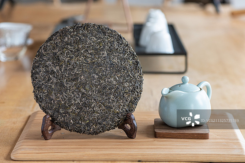 茶叶茶饼图片图片素材