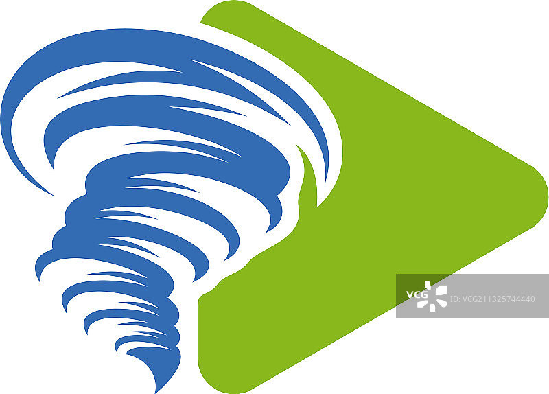 龙卷风logo模板创意图片素材