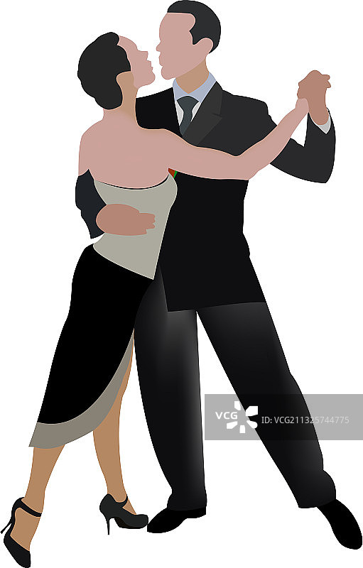 情侣共舞图片素材