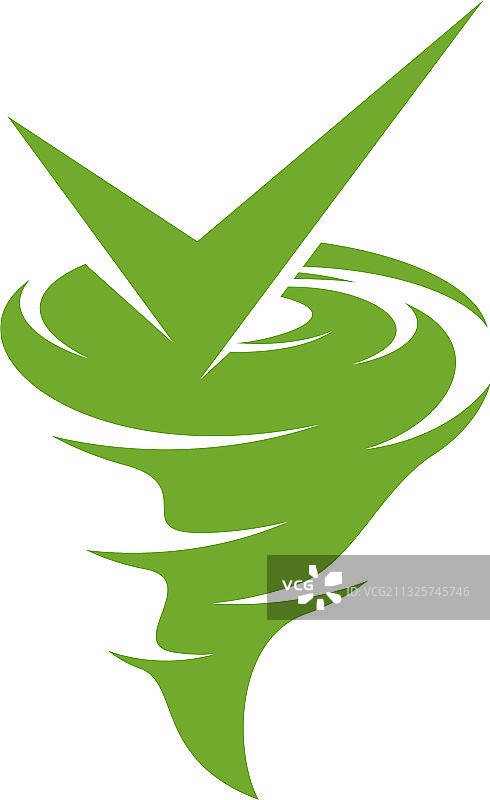 龙卷风Logo模板创意旋风Logo图片素材