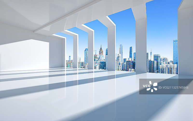 广州城市建筑空间图片素材