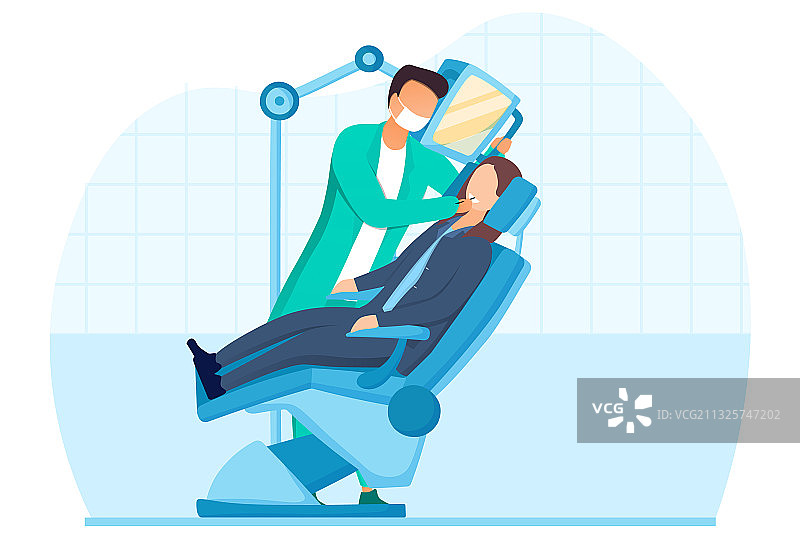 患者牙科手术图片素材