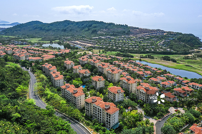 海南万宁房地产开发图片素材