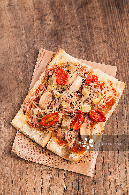 意大利薄饼图片素材