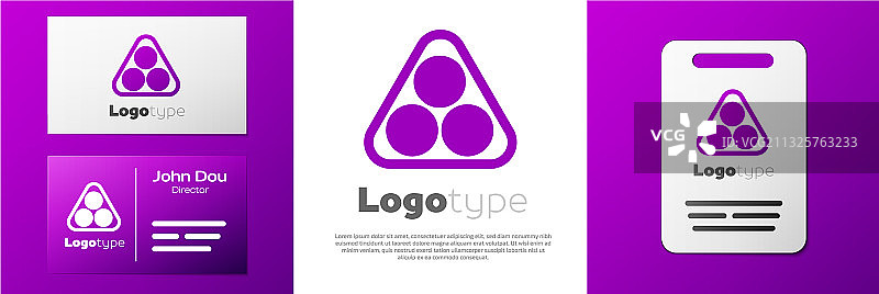 台球三角球架标志图片素材