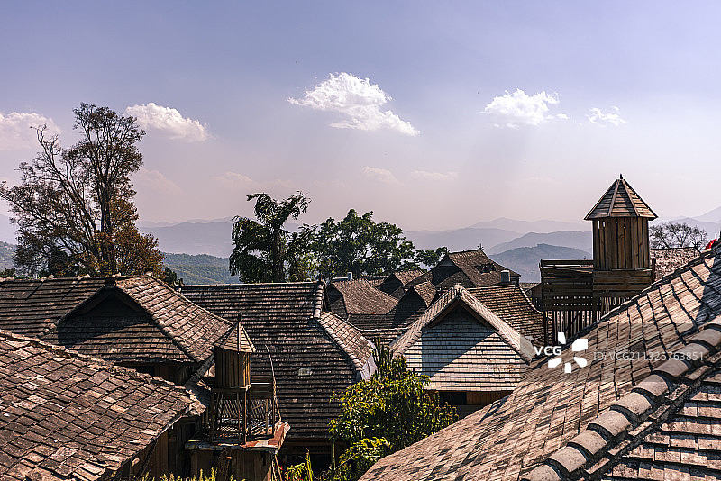 翁基古寨图片素材