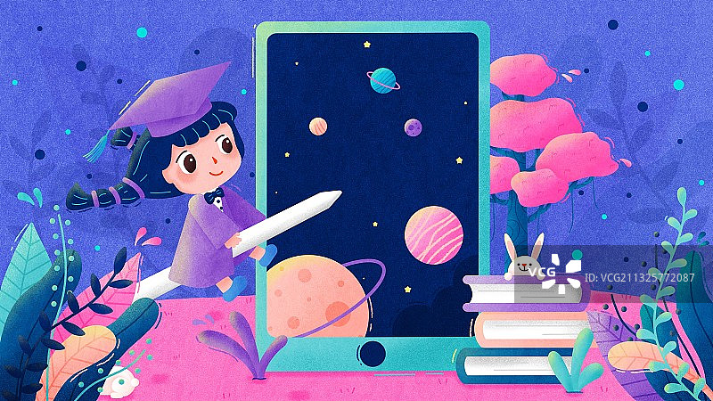 探索未知世界，奔向星辰大海图片素材