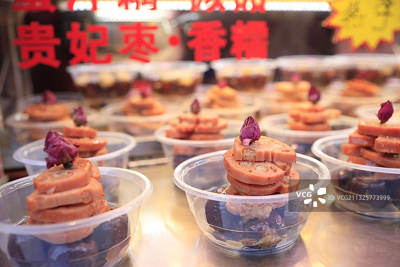 陕南蜜汁藕图片素材