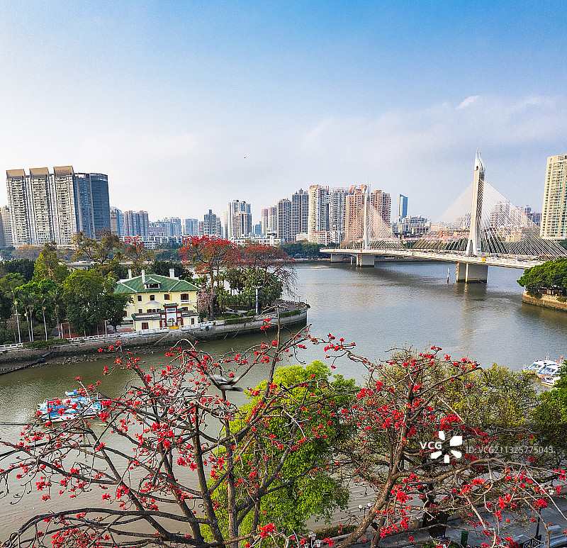 广州城市风光图片素材