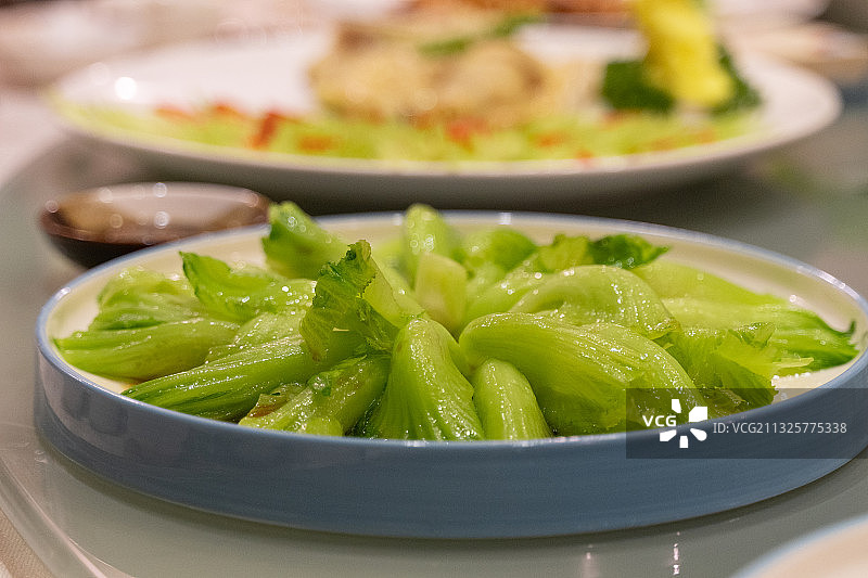 蚝油生菜图片素材