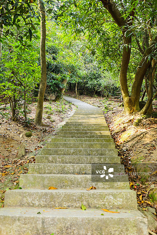登山石阶图片素材