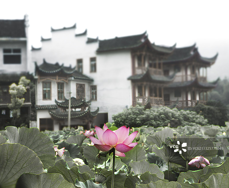 湖南省湘西土家族苗族自治州永顺县芙蓉镇图片素材