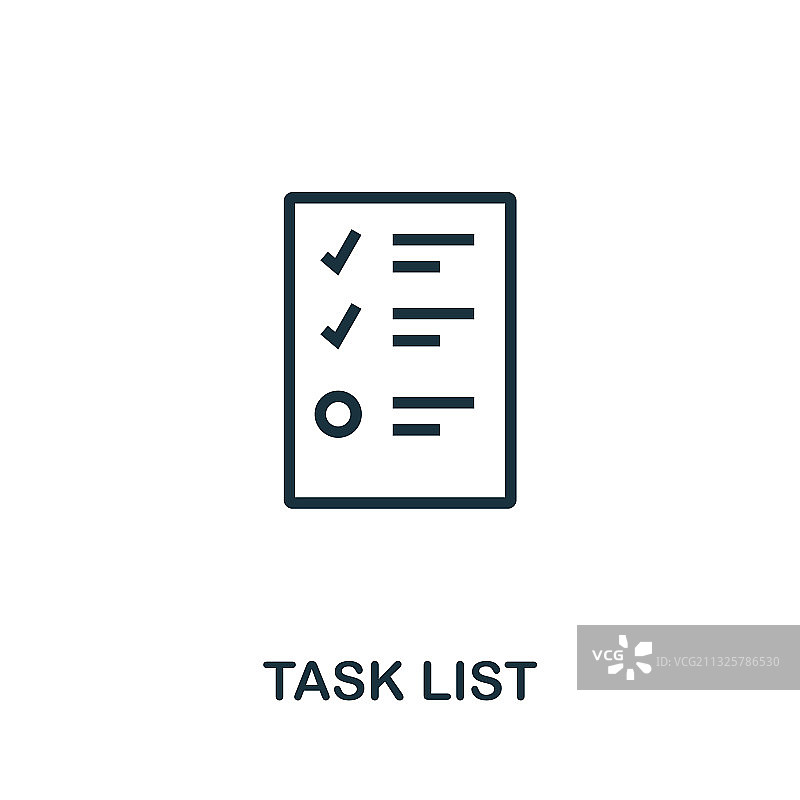 敏捷方法的任务清单图标简单元素图片素材