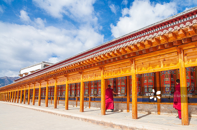 甘南藏族自治州山川草原风景图片素材